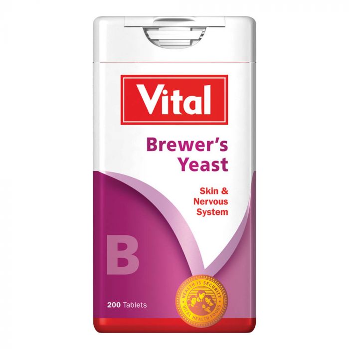 Vital Brewers Yeast 200 Tablets