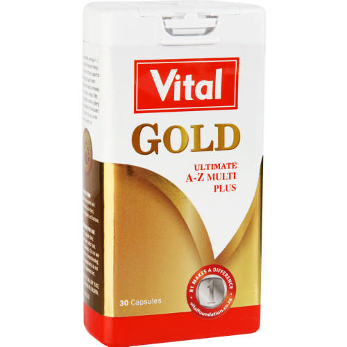 Vital Gold A-z Plus Caps 30's