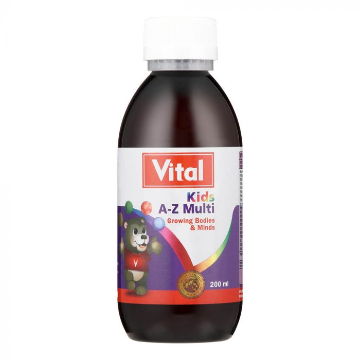 Vital Kids A to Z Multivitamin Syrup 200ml