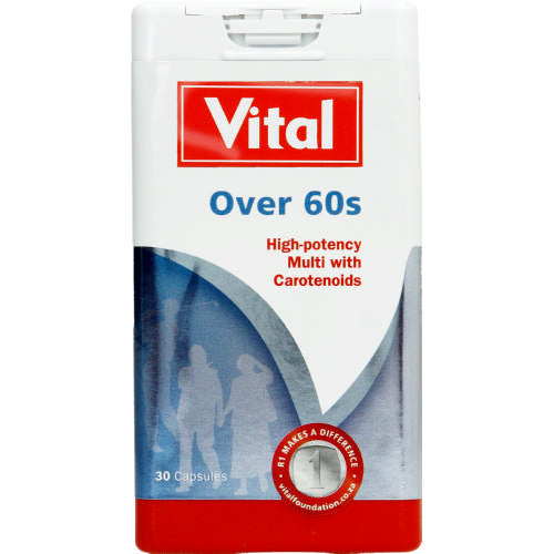Vital Over 60's 30 Capsules