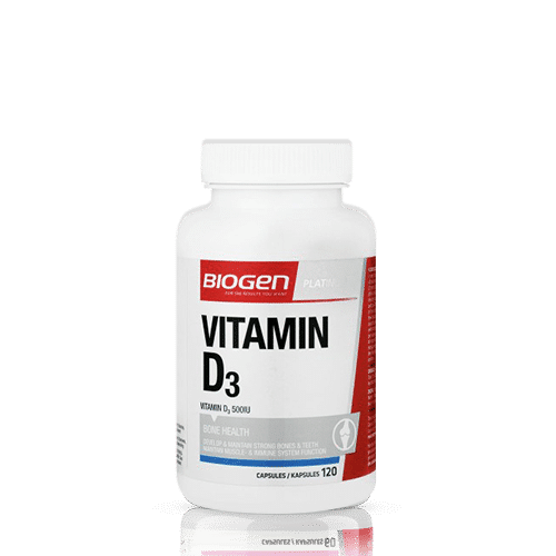 Biogen Vitamin D3 120 Caps