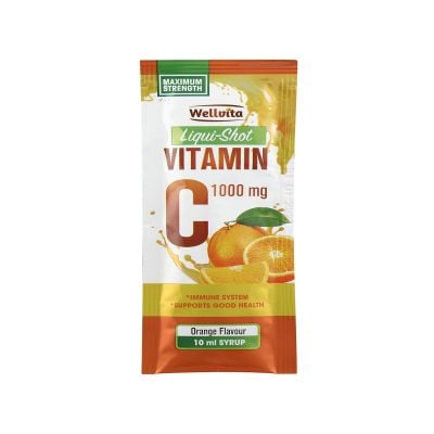 Wellvita Vitamin C Liqui-shot 10ml Each
