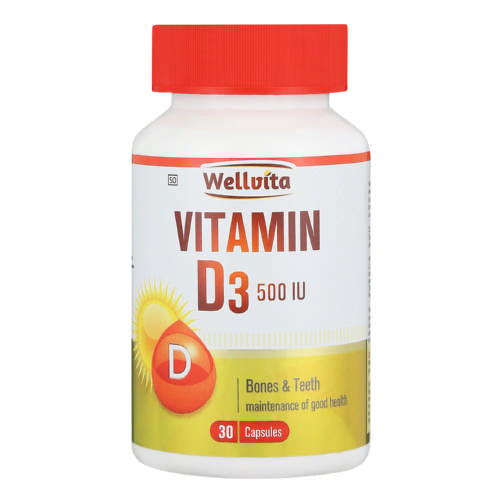 Wellvita Vitamin D 30 Caps