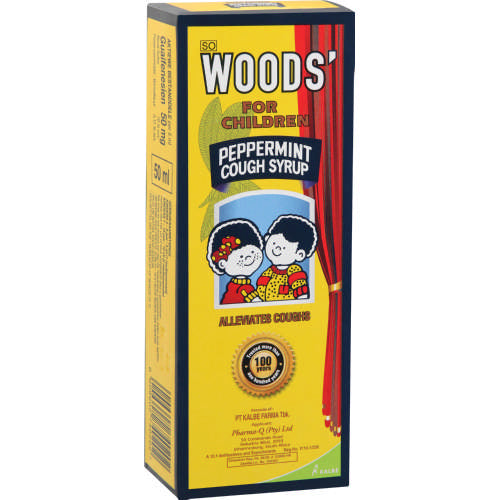 Woods Peppermint Cure Syrup Pedeatric 50ml