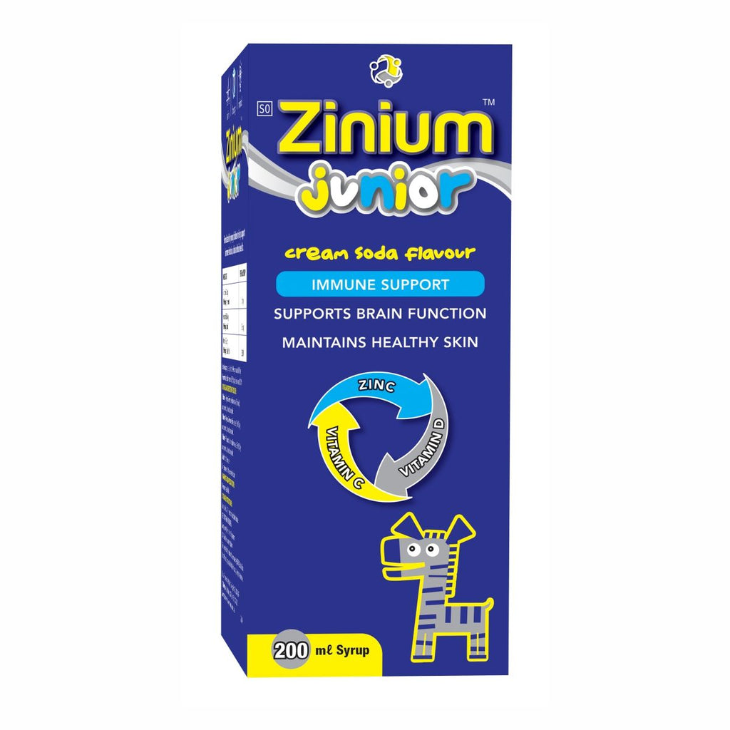 Zinium Junior Syrup 200ml