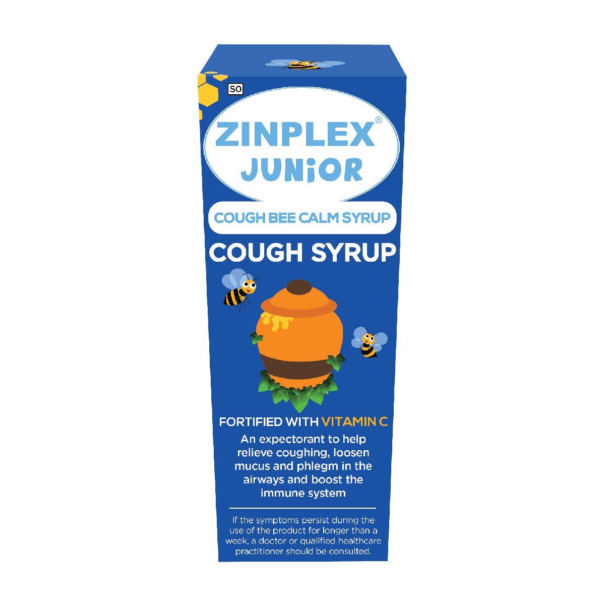 Zinplex Cough Bee Calm Syrup 200ml