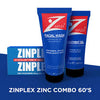 Zinplex Combo Pack - Facial Wash, Treatment Gel and 60s Tablets Combo