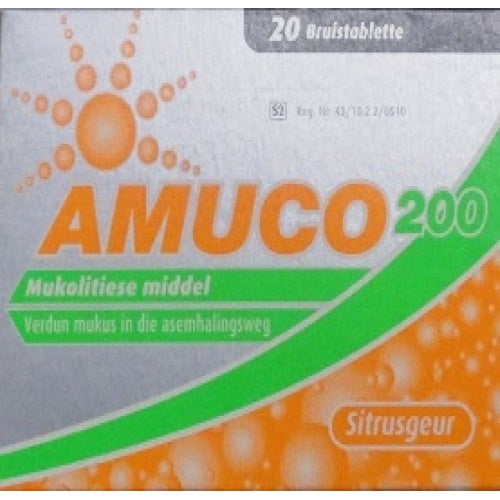 Amuco 200mg Effervescent 20s