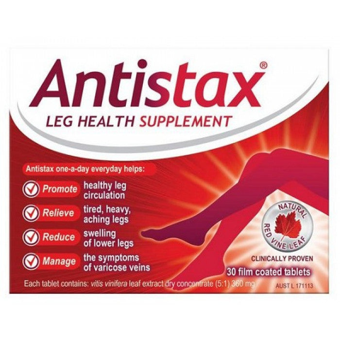 Antistax Active Leg 30 Tablets