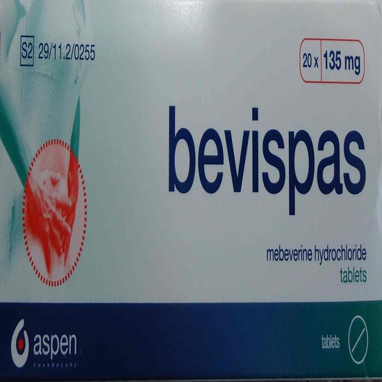 Bevispas Tablets 135mg 20's