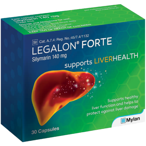 Legalon Forte 140mg Tabs 30's