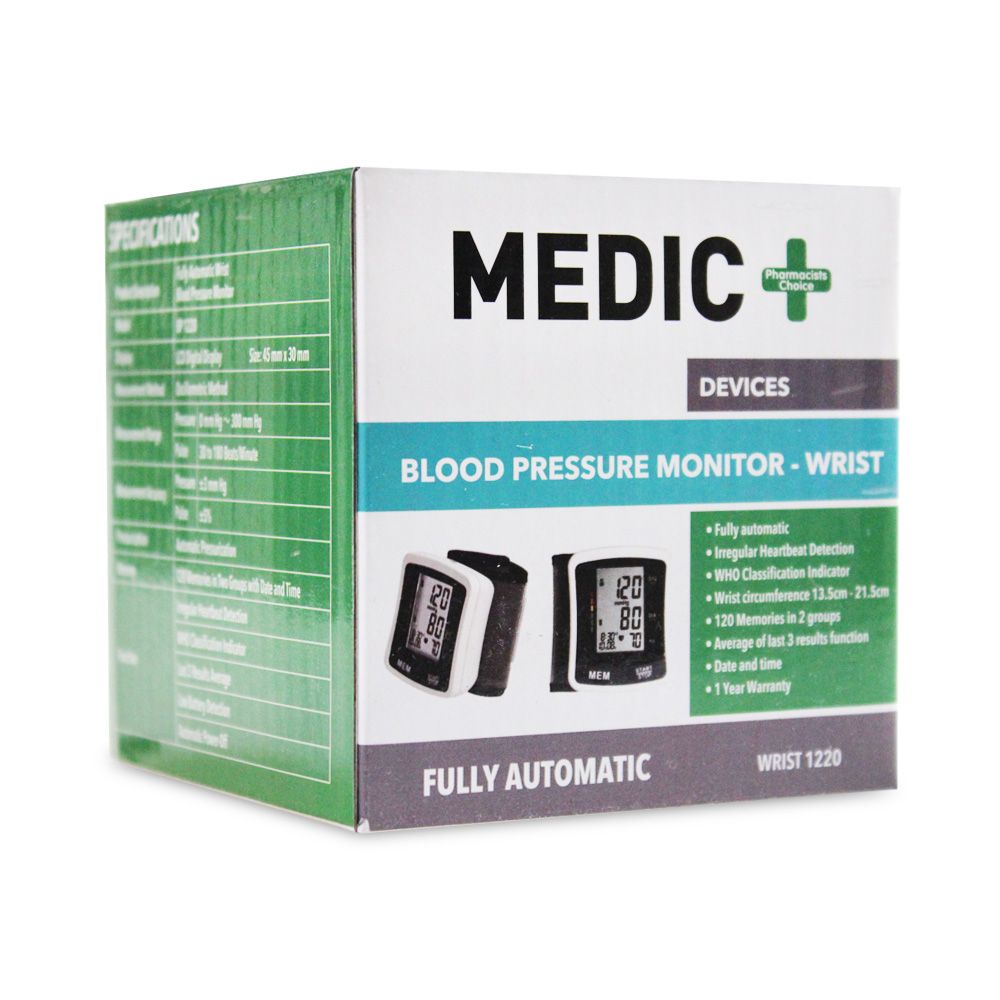 Medic Bp Monitor Wrist