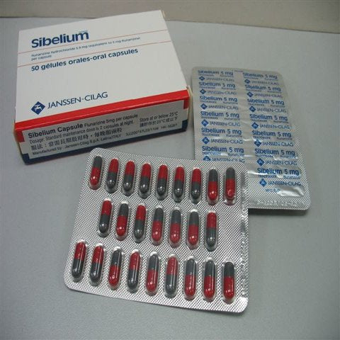 Sibelium Capsules 60s